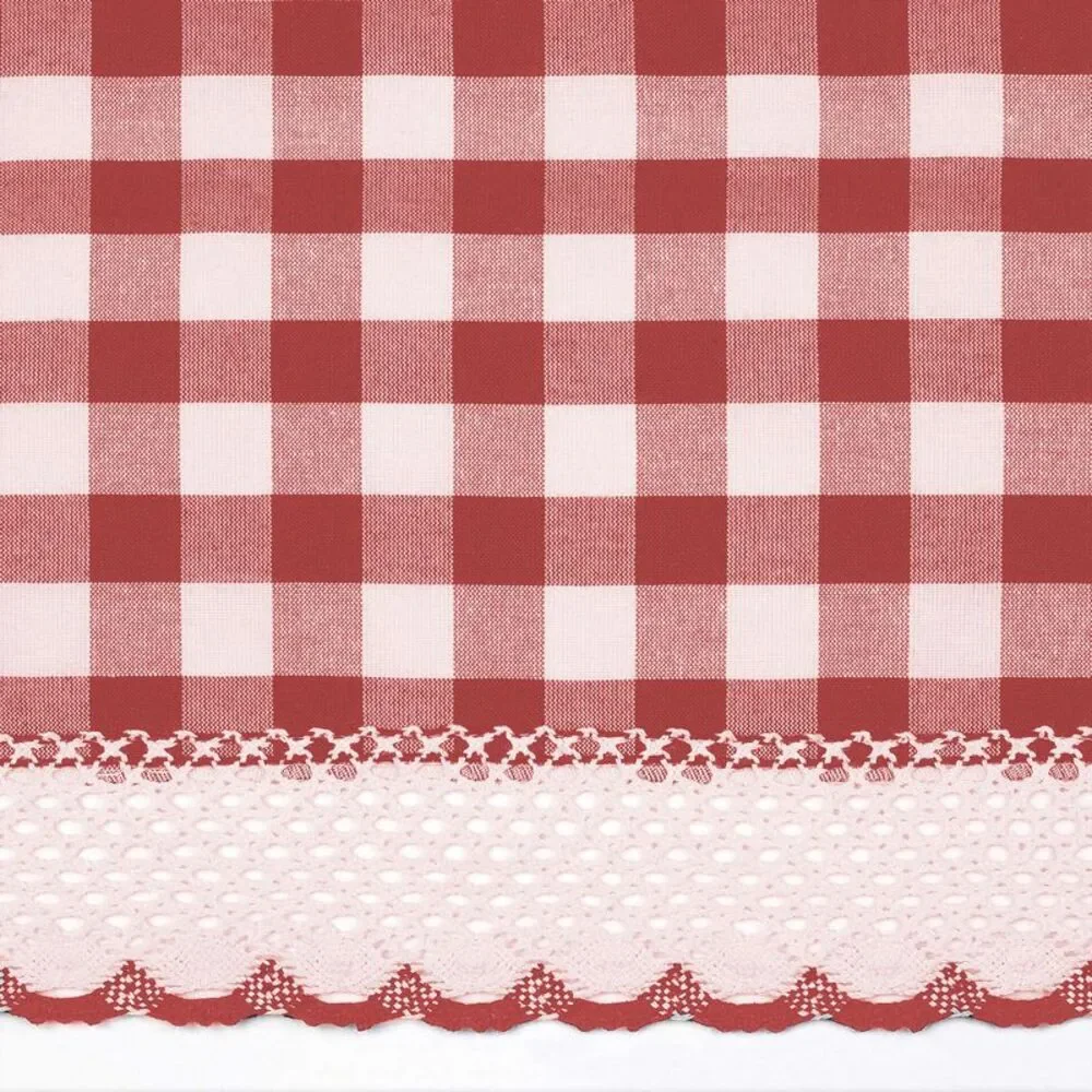 Woven Trends Designer Home Modern Kitchen Curtain Panels, 24L x 29W Inches